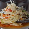ส้มตำปูม้าสด