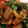 ผัดเผ็ดไก่บ้าน