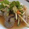 ตำมะม่วงใส่กุ้งสด