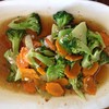 บล็อกโคลี่ผัดกุ้ง