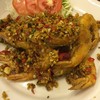 กุ้งคั่วพริกเกลือ