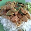 ผัดเขียวหวานหมู 35 บาท