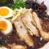 Pork soup, Fried Garlic Oil, Thin Noodle, Soft-boiled Egg, Simmered Pork Belly