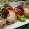 กุ้งใหญ่ เผามากำลังดี มันกุ้งข้น น้ำจิ้มแซ่บมากกก