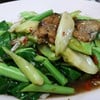 คะน้าปลาเค็ม