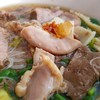 หมี่ขาวเนื้อเปื่อยเครื่องใน