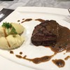 Tenderloin Steak With Peppercorn Sauce And Mashed Potato