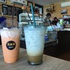 ชานมเย็น กับลาเต้เย็น (เอาแก้วมาใส่เอง)
