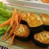 เต้าหู้นิ่มพันสาหร่ายราดซีอิ๊ว รสชาติดี ไม่เค็มไป กินกับมันบดกำลังดี