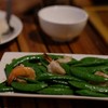 ถั่วลันเตาผัดกุ้ง สดหวานนทานอร่อย 4.5/5