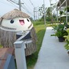 ด้านนอกคาเฟ่ ติดถนนด้านหน้าค่ะ