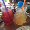 กระเจี๊ยบกะมะตูม อย่าสั่งนะ จืดเวลที่ร้อย 30 บาท/แก้วจ้า สั่งเบียร์ในร้านกินดีมะ