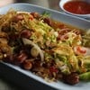 ปกติจะเป็นแบบน้ำข้น แต่อันนี้สั่งแบบน้ำใสมากินก็อร่อยไม่แพ้กัน