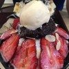 สตอเบอร์รี่อร่อย เย็นฉ่ำ กินไปกินมา เริ่มหนาว ราคา 200 บาท