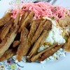 ผัดหมี่หวานนิดหน่อย อร่อย+ข้าง ๆ เป็นเห็ด ไม่รู้แทนเนื้อสัตว์อะไร
