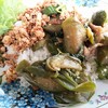 ลาบเจ+ผัดมะเขือยาว