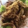 สามารถทานได้ทัเงตัว กรอบ และ กระเทียมทอดสดใหม่ เยอะมากสำหรับกระเทียม