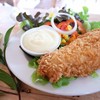 สลัดปลาทอด สำหรับ คนชอบกินผัก