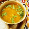 แกงถั่วในเซ็ทเมนู Fish Thali