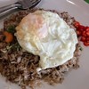ข้าวผัดหนำเลี้ยบหมูสับ+ไข่ดาว ราคา 60++