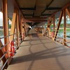 ทางเดินเข้าสู่เรือโรงแรม