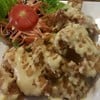 ไก่กรอบครีมมะนาว ราดข้าว ราคาเพียง 45 บาท
ร้านนี้ไม่แพงอย่างที่คิด