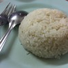 ข้าวมันปริมาณกำลังดี อิ่มและอืดได้