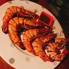 กุ้งม้าลายเผา