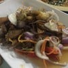 ยำหมูสามชั้นทอด