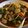 แกงป่าลูกชิ้นปลากราย