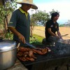 หมูย่างร้อนๆ