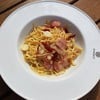 สปาเก้ตตี้เบคอนผัดพริกแห้ง