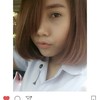ผมบ๊อบ กับสี น้ำตาลเทาประกายเชอร์รี่พิ้ง