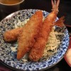 ชุดกุ้งทอด +ปลา1ตัว