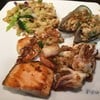 แซลมอน, กุ้ง, ปลาหมึก, หอยนิวซีแลนด์ 