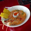 59 บาท มีกุ้ง 1 ชิ้น หอยแมงภู่ 1 ชิ้น ไข่มะตูมครึ่งใบ ใส่เนื้อหมู 