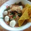 ก๋วยเตี๋ยวเย็นตาโฟต้มยำพิเศษ