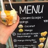 แบบที่② 2 Ice-cream Scoops + Fresh Mango