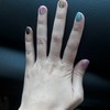 มือนี่ทำสีเหมือนลูกกวาดเลยค่ะ