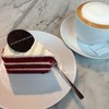 Red Velvet Cake And Cappuccino 