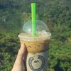 เมนูแนะนำของร้าน ลองสักหน่อย อร่อยดี กาแฟรสเข้ม มีเนื้อเฉาก๊วยให้เคี้ยวด้วยเพลิน