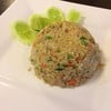 ข้าวผัดหมูอร่อยมาก ช่วยชีวิตได้ก่อนขี้นเครื่องกลับบ้าน 