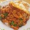 ข้าว กะเพราขาหมู ไข่ดาว ฿45