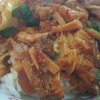 ข้าว กะเพราขาหมู ไข่ดาว