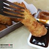 6 ชิ้นเ นื้อไก่ล้วนๆชิ้นยาวหนาได้เนื้อสัมผัสออกนุ่มมีกรุบตรงผิวนิดๆ 