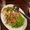 ยำคะน้ากรอบ