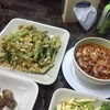 ยำผักบุ้งกรอบ