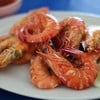 กุ้งอบเกลือ ตัวอวบๆ