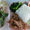 ข้าวหมูทอด 45 ฿