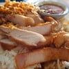 หมูแดงแข็งไปหน่อย
